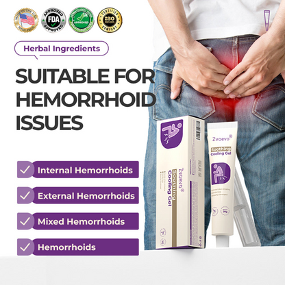 🍀𝑶𝒇𝒇𝒊𝒄𝒊𝒂𝒍 𝑺𝒕𝒐𝒓𝒆 | 💯Zvoevo® New In | Hemorrhoid Refreshing Soothing Gel LAST DAY 70% OFF