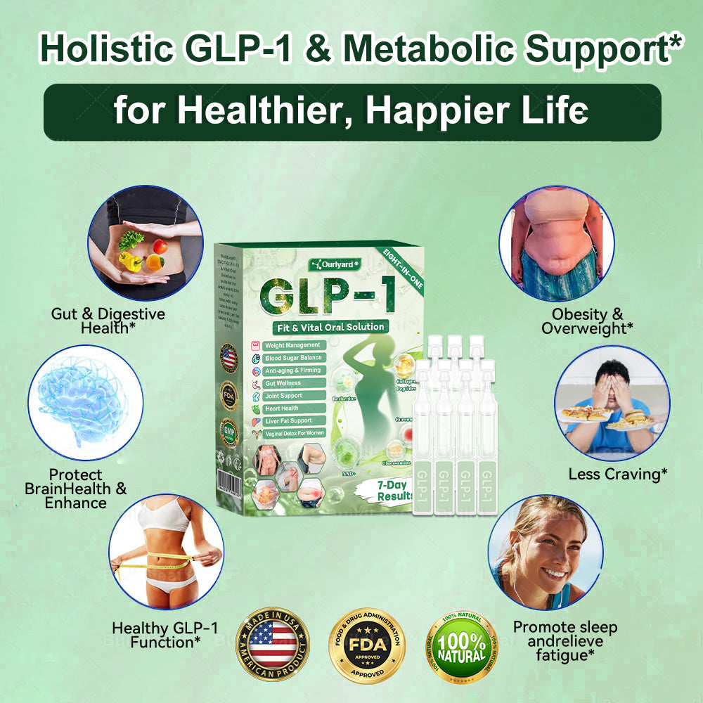 🫧♟️Ourlyard®  GL𝐏-1 8-𝒊𝒏-1 𝙁𝙞𝙩 & 𝙑𝙞𝙩𝙖𝙡 𝖮𝗋𝖺𝗅 𝙎𝙤𝙡𝙪𝙩𝙞𝙤𝙣  (𝑱𝒖𝒔𝒕 𝒐𝒏𝒄𝒆 𝒂 𝒅𝒂𝒚, 𝒗𝒊𝒔𝒊𝒃𝒍𝒆 𝒄𝒉𝒂𝒏𝒈𝒆𝒔 𝒊𝒏 7 𝒅𝒂𝒚𝒔) ✅ 𝑭𝒐𝒓 𝒐𝒃𝒆𝒔𝒊𝒕𝒚, 𝒄𝒂𝒓𝒅𝒊𝒐𝒗𝒂𝒔𝒄𝒖𝒍𝒂𝒓 𝒉𝒆𝒂𝒍𝒕𝒉, 𝒅𝒊𝒂𝒃𝒆𝒕𝒆𝒔, 𝒔𝒍𝒆𝒆𝒑 𝒂𝒑𝒏𝒆𝒂, 𝒈𝒖𝒕 𝒉𝒆𝒂𝒍𝒕𝒉, 𝒋𝒐𝒊𝒏𝒕 𝒊𝒔𝒔𝒖𝒆𝒔, 𝒂𝒏𝒅 𝒎𝒐𝒓𝒆
