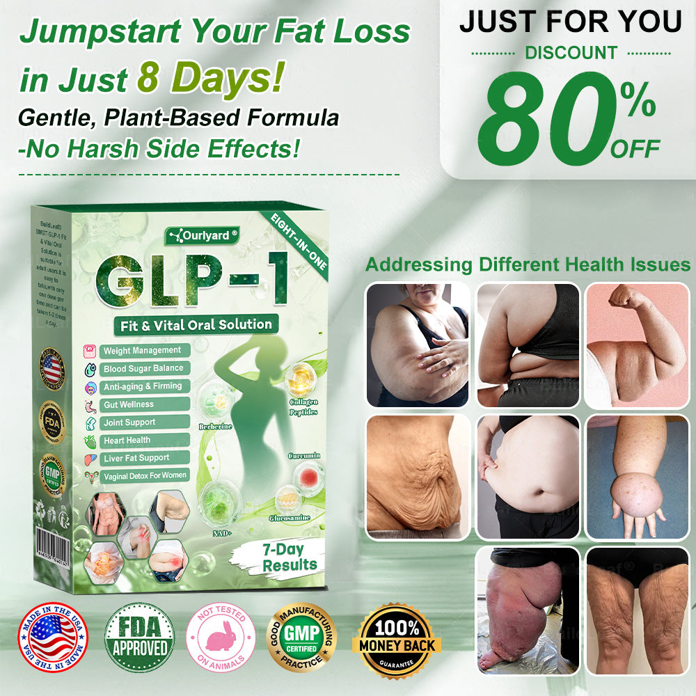 🫧♟️Ourlyard®  GL𝐏-1 8-𝒊𝒏-1 𝙁𝙞𝙩 & 𝙑𝙞𝙩𝙖𝙡 𝖮𝗋𝖺𝗅 𝙎𝙤𝙡𝙪𝙩𝙞𝙤𝙣  (𝑱𝒖𝒔𝒕 𝒐𝒏𝒄𝒆 𝒂 𝒅𝒂𝒚, 𝒗𝒊𝒔𝒊𝒃𝒍𝒆 𝒄𝒉𝒂𝒏𝒈𝒆𝒔 𝒊𝒏 7 𝒅𝒂𝒚𝒔) ✅ 𝑭𝒐𝒓 𝒐𝒃𝒆𝒔𝒊𝒕𝒚, 𝒄𝒂𝒓𝒅𝒊𝒐𝒗𝒂𝒔𝒄𝒖𝒍𝒂𝒓 𝒉𝒆𝒂𝒍𝒕𝒉, 𝒅𝒊𝒂𝒃𝒆𝒕𝒆𝒔, 𝒔𝒍𝒆𝒆𝒑 𝒂𝒑𝒏𝒆𝒂, 𝒈𝒖𝒕 𝒉𝒆𝒂𝒍𝒕𝒉, 𝒋𝒐𝒊𝒏𝒕 𝒊𝒔𝒔𝒖𝒆𝒔, 𝒂𝒏𝒅 𝒎𝒐𝒓𝒆
