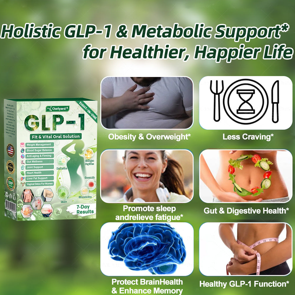 🫧♟️Ourlyard®  GL𝐏-1 8-𝒊𝒏-1 𝙁𝙞𝙩 & 𝙑𝙞𝙩𝙖𝙡 𝖮𝗋𝖺𝗅 𝙎𝙤𝙡𝙪𝙩𝙞𝙤𝙣  (𝑱𝒖𝒔𝒕 𝒐𝒏𝒄𝒆 𝒂 𝒅𝒂𝒚, 𝒗𝒊𝒔𝒊𝒃𝒍𝒆 𝒄𝒉𝒂𝒏𝒈𝒆𝒔 𝒊𝒏 7 𝒅𝒂𝒚𝒔) ✅ 𝑭𝒐𝒓 𝒐𝒃𝒆𝒔𝒊𝒕𝒚, 𝒄𝒂𝒓𝒅𝒊𝒐𝒗𝒂𝒔𝒄𝒖𝒍𝒂𝒓 𝒉𝒆𝒂𝒍𝒕𝒉, 𝒅𝒊𝒂𝒃𝒆𝒕𝒆𝒔, 𝒔𝒍𝒆𝒆𝒑 𝒂𝒑𝒏𝒆𝒂, 𝒈𝒖𝒕 𝒉𝒆𝒂𝒍𝒕𝒉, 𝒋𝒐𝒊𝒏𝒕 𝒊𝒔𝒔𝒖𝒆𝒔, 𝒂𝒏𝒅 𝒎𝒐𝒓𝒆